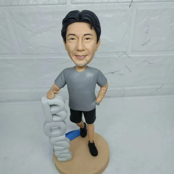 客製化人像公仔-退休升遷紀念禮
