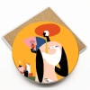 鶯歌陶瓷吸水杯墊-台灣鶯歌製UV彩印企業贈品