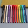 牛皮紙管環保筆-筆蓋式客製化LOGO印刷文具贈品