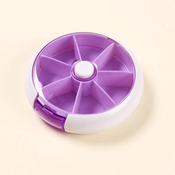 水果造型藥盒-橘色粉色綠色健康宣導品